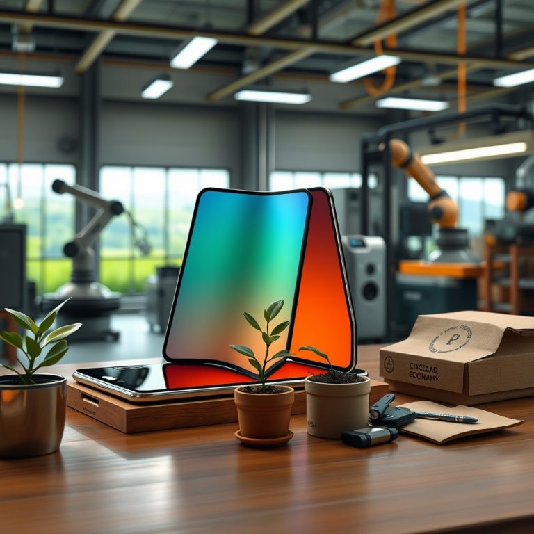 Foldable Display Technology and the Circular Economy: Redefining Sustainability in Consumer Electronics