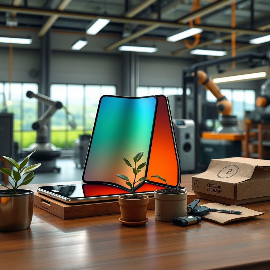 Foldable Display Technology and the Circular Economy: Redefining Sustainability in Consumer Electronics