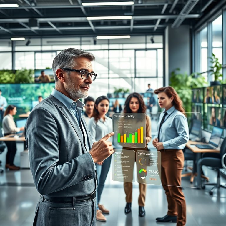 The Role of Fractional Leadership in Driving Data Analytics and Workforce Upskilling for a Future-Ready Organization