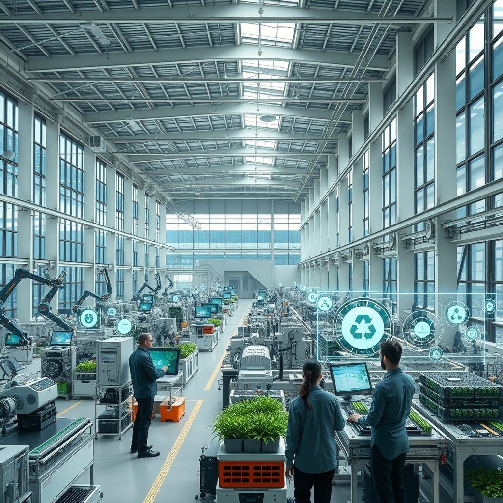 How Satellite Communication and AI-Powered Smart Factories Are Revolutionizing Green Manufacturing in Consumer Electronics