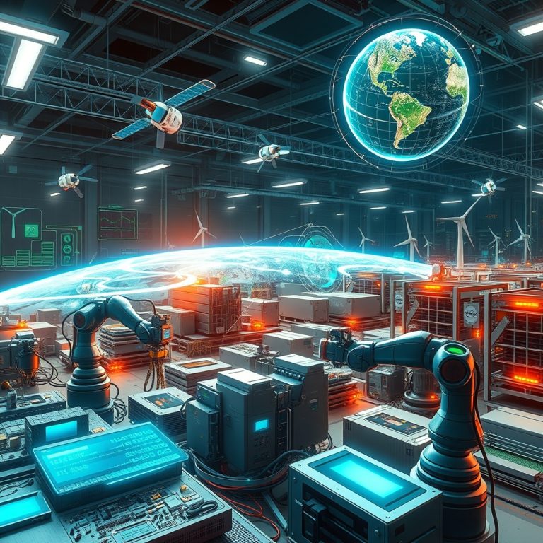 The Green Blueprint: How AI and Satellite Communication Are Optimizing Global Value Chains for a Circular Economy in Consumer Electronics