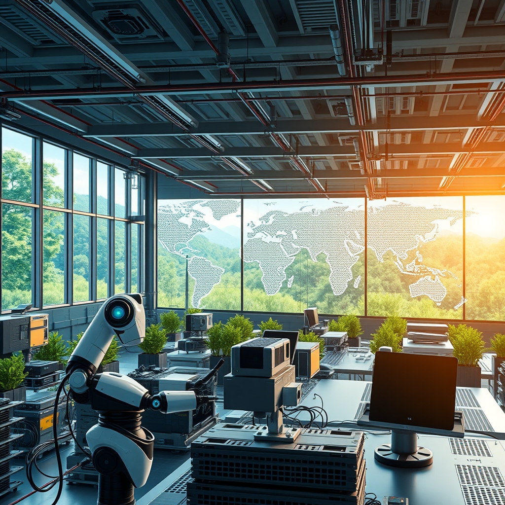 The AI-Driven Circular Economy: Revolutionizing Consumer Electronics through Strategic Sourcing and Green Manufacturing